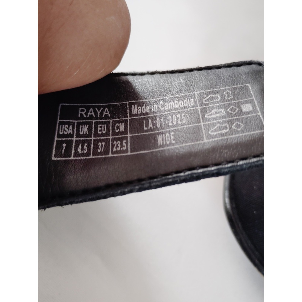 NWOT Vionic Raya Black Adjustable Supportive Preppy Resort Orthotic Sandals 7 - Picture 12 of 12